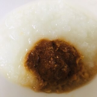 ⁑離乳食 モグモグ期⁑納豆がゆ